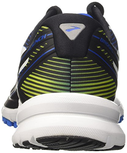 Brooks Launch 4, Zapatillas de Gimnasia Hombre, Negro (Black/Lapis Blue/Lime Popsicle), 45 EU