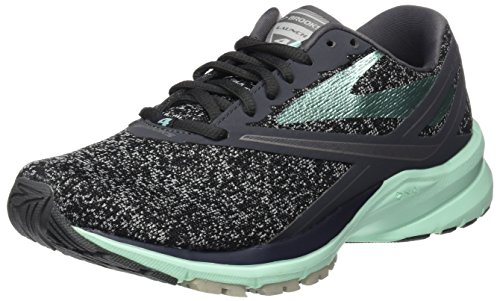 Brooks Launch 4, Zapatillas de Gimnasia Mujer, Gris (Anthracite/Beach Glass/Silver), 38 EU