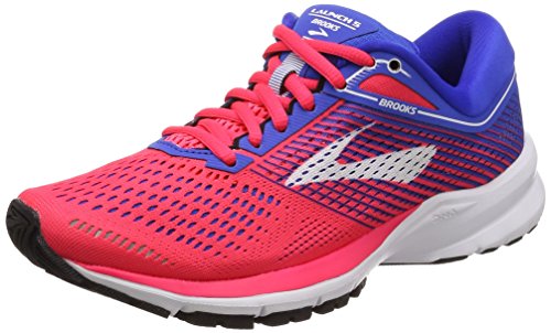 Brooks Launch 5, Zapatillas de Running Mujer, Rosa (Pink/Blue/White 1b652), 38.5 EU