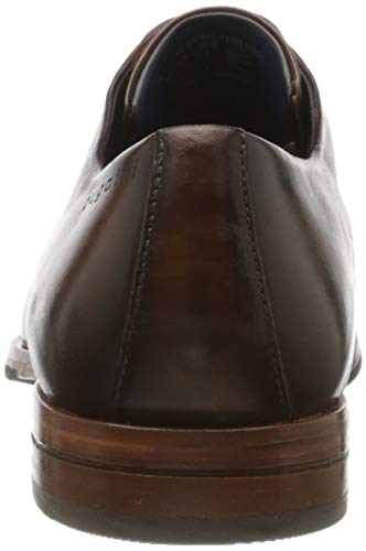 Bugatti 311895011100, Zapatos de Cordones Derby Hombre, Marrón (Brown 6000), 41 EU