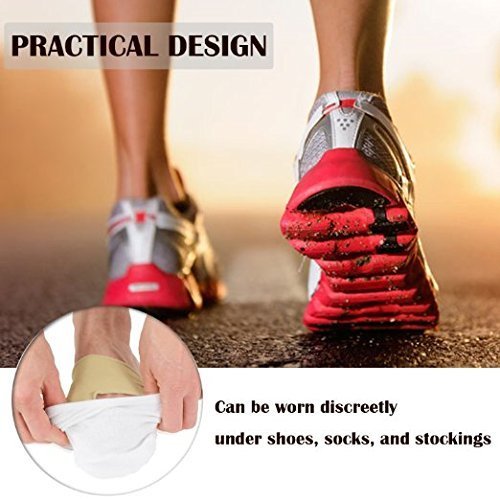 Bunion Pads, Bunion Corrector Toe Protectores Bunion Gel Pad Spandex Bunion Toe Reforzadores Esparcidor con 2 botines 1 par