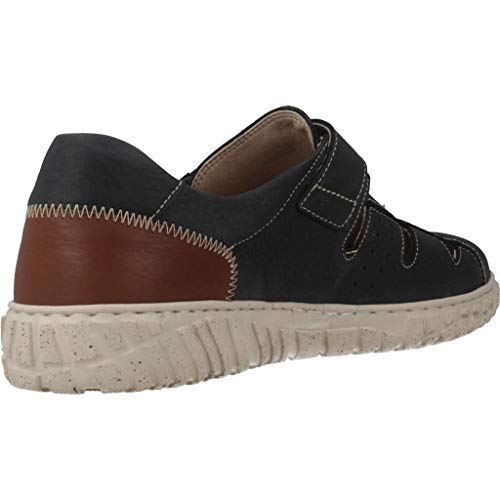 Callaghan Mope, Sandalias con Punta Abierta para Hombre, Azul (Azul 1), 43 EU