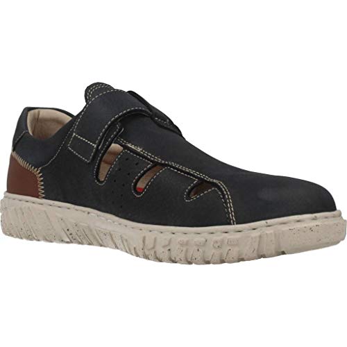 Callaghan Mope, Sandalias con Punta Abierta para Hombre, Azul (Azul 1), 43 EU