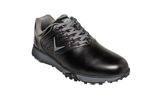 Callaway M574 Chev Mulligan S, Zapatillas de Golf Hombre, Negro, 40.5 EU