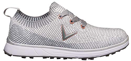 Callaway W636 Solaire-Lady, Zapatos de Golf Mujer, Blanco/Gris, 39 EU