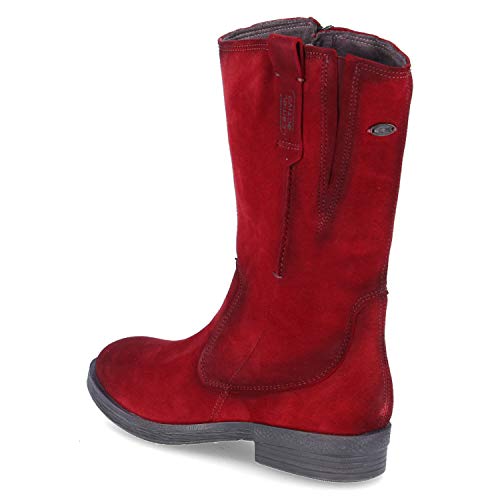 camel active Step 73, Botas Camperas para Mujer, Rojo (Dk.Red 2), 37.5 EU