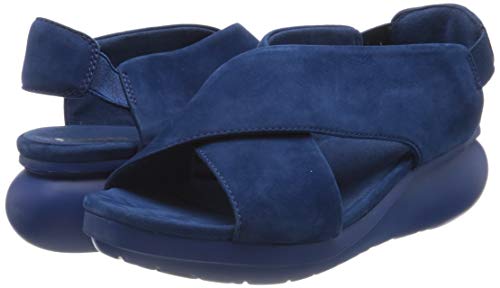 Camper Balloon, Sandalias de Talón Abierto Mujer, Azul (Medium Blue 420), 39 EU