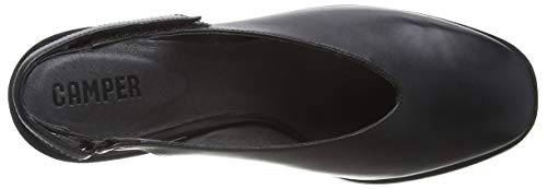 Camper Brooke, Zapatos de Talón Abierto Mujer, Negro Black 1, 36 EU