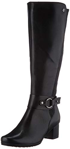 CAPRICE 9-9-25528-25 019, Botas Altas hasta la Rodilla con caña XL. Mujer, Black Comb, 37.5 EU