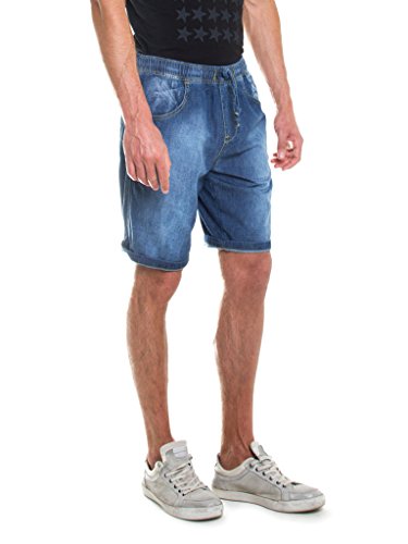 Carrera Jeans - Bermudas Vaqueras 629 para Hombre, Ajuste Regular, Cintura Normal