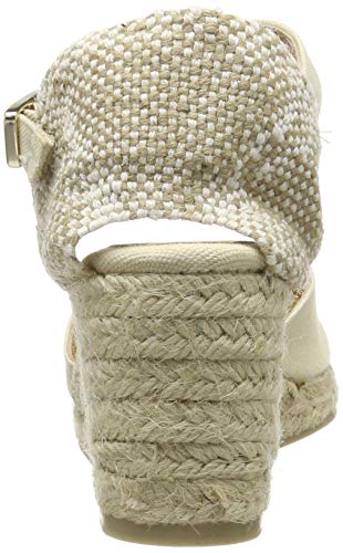 Castañer CHIARITA/6/001, Alpargatas para Mujer, Marfil (Ivory 203), 37 EU