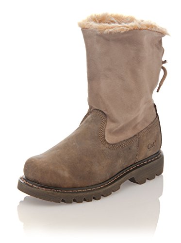 Caterpillar - Botas para Mujer Beige Beige