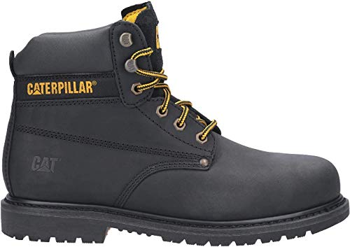 Caterpillar CAT Powerplant GYW - Botas de seguridad para hombre, color marrón, color Negro, talla 41 EU