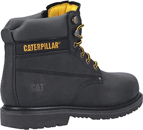 Caterpillar CAT Powerplant GYW - Botas de seguridad para hombre, color marrón, color Negro, talla 41 EU