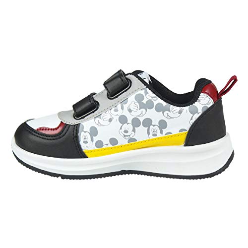 CERDÁ LIFE'S LITTLE MOMENTS Cerdá-Zapatilla con Luz Mickey Mouse de Color Blanco, 26 EU