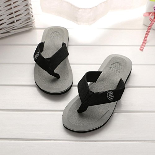 Chanclas Hombres Xinantime Chanclas de Verano para Hombres Zapatillas Sandalias de Playa Calzado Casual para Interiores y Exteriores (44, Gris)