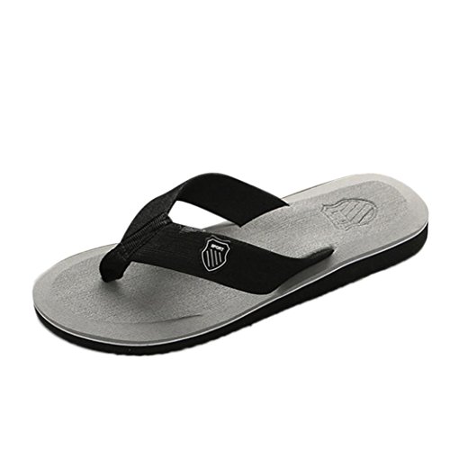 Chanclas Hombres Xinantime Chanclas de Verano para Hombres Zapatillas Sandalias de Playa Calzado Casual para Interiores y Exteriores (44, Gris)