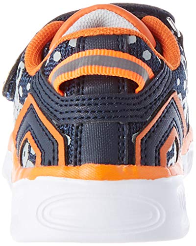 Chicco Scarpa Capitol, Zapatillas de Gimnasia, Azul Y Naranja, 24 EU