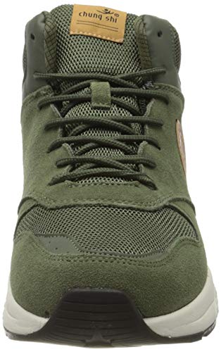 chung shi Duxfree TORONTO , Zapatos bajos con cordones Hombre , caqui , 42 EU