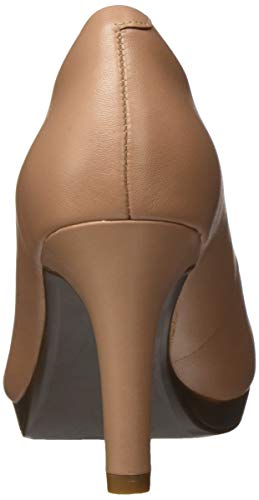 Clarks Adriel Viola, Zapatos de Tacón Mujer, Beige (Praline Leather Praline Leather), 39.5 EU