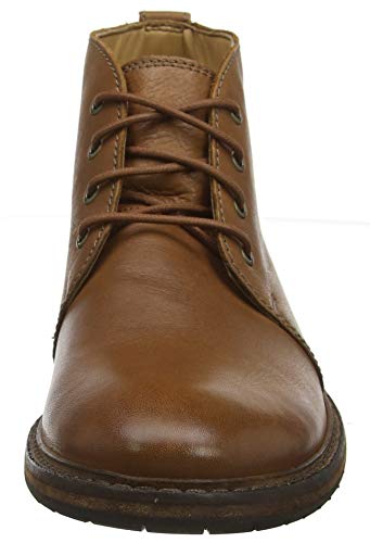 Clarks Clarkdale Base, Botas clásicas. Botines Chukka, Braun Dark Tan Lea, 47 EU