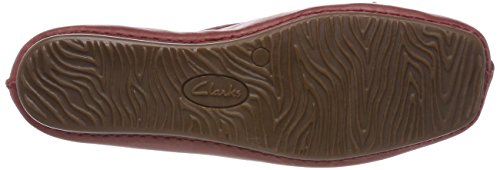 Clarks Freckle Ice, Bailarinas Mujer, Rojo (Brick), 37 EU