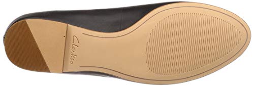 Clarks Grace Piper_Ballet Flats, Bailarinas Mujer, Negro (Black Leather Black Leather), 41 EU