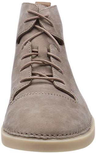 Clarks Hale Rise, Zapatillas Altas Mujer, Beige (Taupe Nubuck), 38 EU