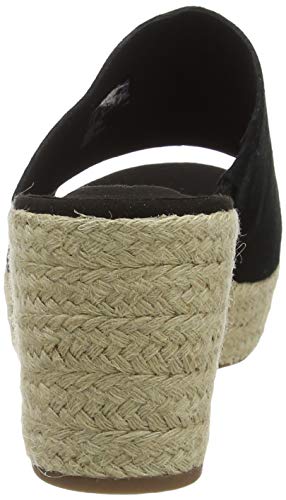 Clarks Maritsa Mule, Sandalias Punta Cerrada Mujer, Negro (Black SDE Black SDE), 39 EU