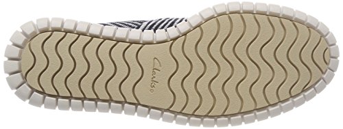 Clarks Mzt Blithe, Zapatillas para Mujer, Azul (Navy Print), 39 EU