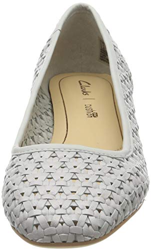 Clarks Orabella Alice, Botines Mujer, Gris (Light Grey Light Grey), 39 EU