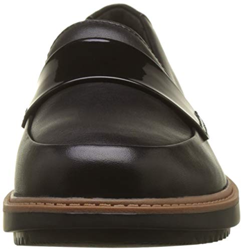 Clarks Raisie Arlie, Mocasines Mujer, Negro (Black), 39 EU