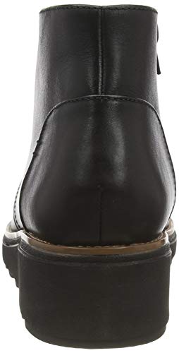 Clarks Sharon Hop, Botas Modelo Chukka Mujer, Negro (Black Leather), 41 EU