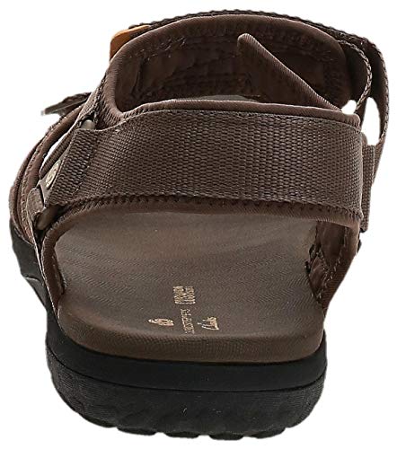 Clarks Step Beat Sun, Abierta Sandalias Punta Cerrada, Marrón (Brown-), 42 EU