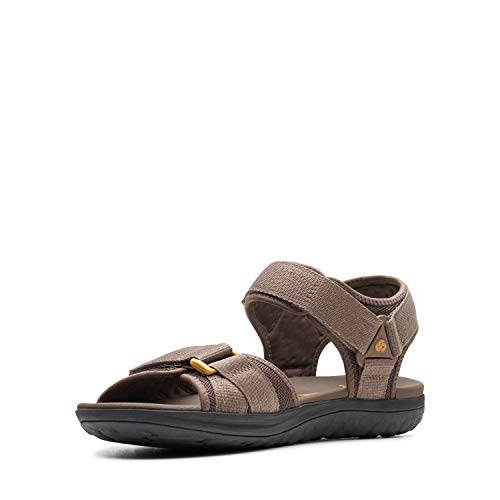 Clarks Step Beat Sun, Abierta Sandalias Punta Cerrada, Marrón (Brown-), 42 EU