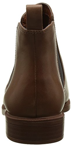 Clarks Taylor Shine, Botas Chelsea para Mujer, Marrón (Tan Leather), 39 EU