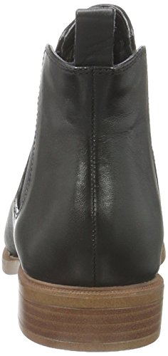 Clarks Taylor Shine, Botas Estilo Chelsea Mujer, Negro (Black Leather), 43 EU