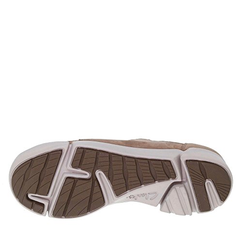 Clarks Tri Bella, Zapatillas Mujer, Gris (Grey Combi), 38 EU