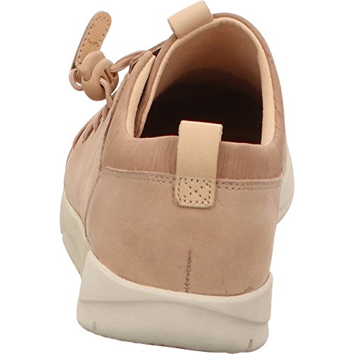 Clarks Tri Camilla, Zapatillas para Mujer, Beige (Sand Combi), 41 EU