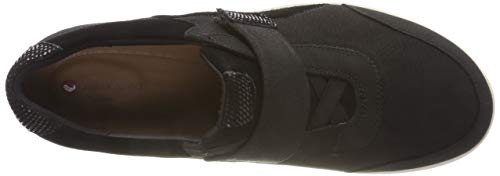 Clarks Un Adorn Lo, Zapatos de Cordones Derby Mujer, Negro (Black Combi), 39.5 EU