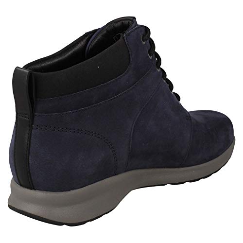 Clarks Un Adorn Walk Botines Mujer, Azul (Navy Nubuck Navy Nubuck), 40 EU