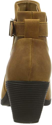 Clarks Un Lindel Lo, Botines Mujer, Marrón (Dark Tan Oily Dark Tan Oily), 39 EU