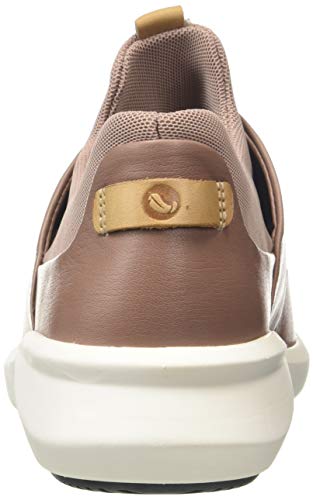 Clarks Un Rio Lace, Zapatillas, Azul (Dark Blush Combi Dark Blush Combi), 39 EU