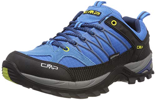 CMP Rigel, Zapatos de Low Rise Senderismo Hombre, Turquesa (Indigo-Marine 02lc), 42 EU