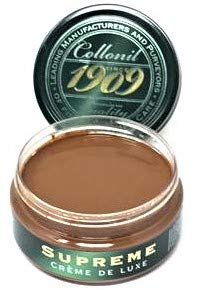 Collonil 1909 Supreme Creme De Luxe, Producto de reparación de Zapatos para Hombre, Med Brown/Tan, 100.00 ml