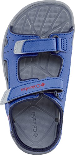 Columbia Childrens Techsun Vent, Sandalias Niños, Blue (Stormy Blue, Mountain Red 426), 30 EU