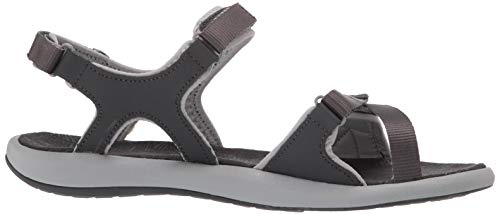 Columbia Kyra III, Sandalias para Mujer, Negro (Shark, Steam), 39 EU