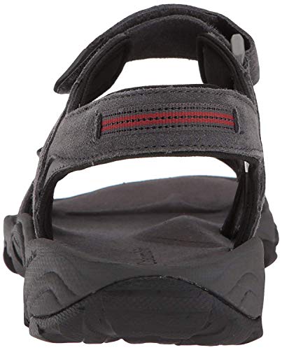 Columbia Santiam 2 Strap, Zapatillas Hombres, Grey (Dark Grey, Rusty 089), 44 EU