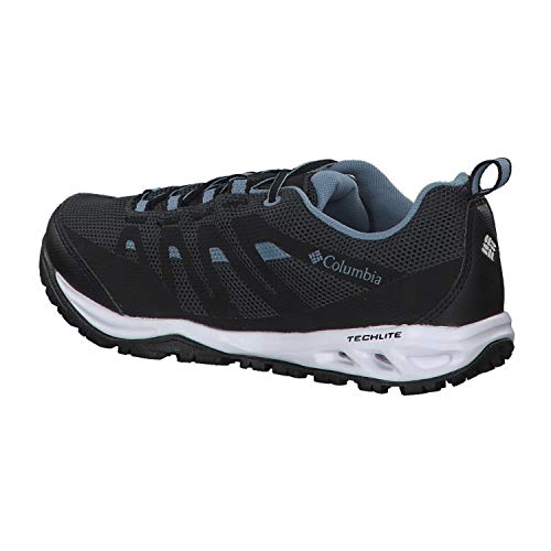 Columbia Vapor Vent, Zapatillas de Senderismo Mujer, Black (Black, Dark Mirage 010), 40 EU