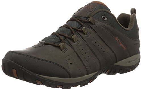 Columbia Woodburn II, Zapatillas Hombre, Marrón (Cordovan Cinnamon), 42.5 EU